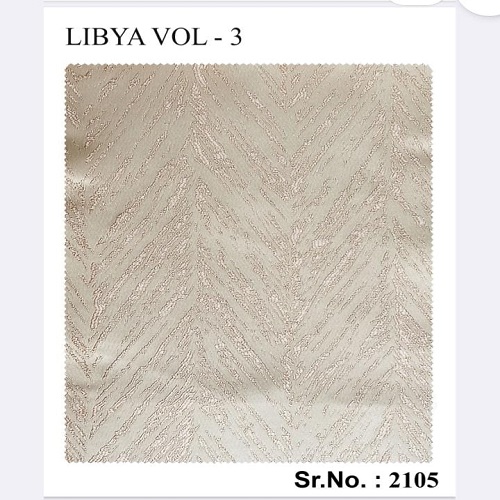libya 3 Curtain fabric