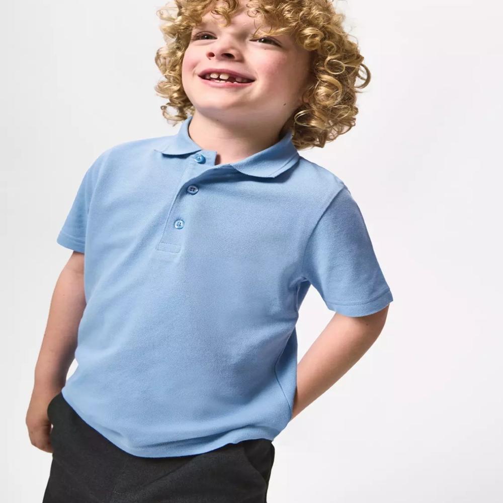B16459 Boys School Polos Assorted - Age Group: 2 Years To 16 Years