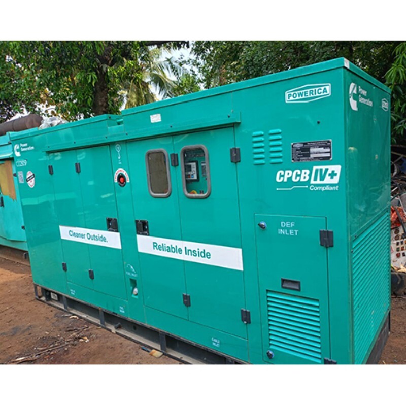 125 Kva Cum Diesel Generator - Color: Green