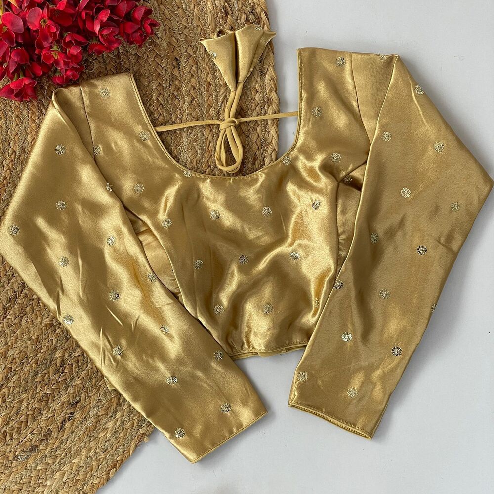 Ladies Jari And Sequence Blouse