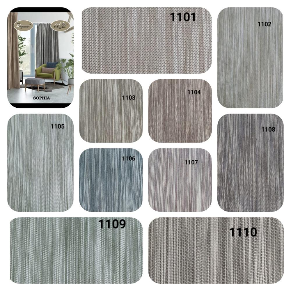 Curtain Fabric - Blend Fabric, 48" Width, Multi Color | Woven Jacquard Texture, Ideal For Houses, Offices, Restaurants, Bars, Cafes, And Hotels