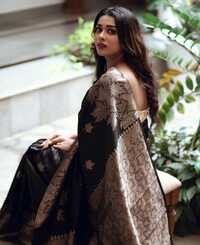 Beutiful Rich Pallu And Jacuard Word Saree
