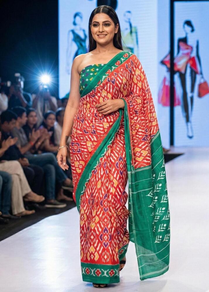 Hand Block Printed Saree