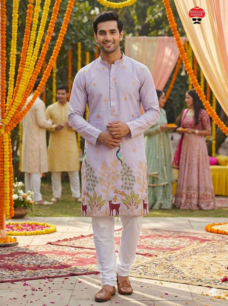 Function And Party Wear Kurta With Pyjama