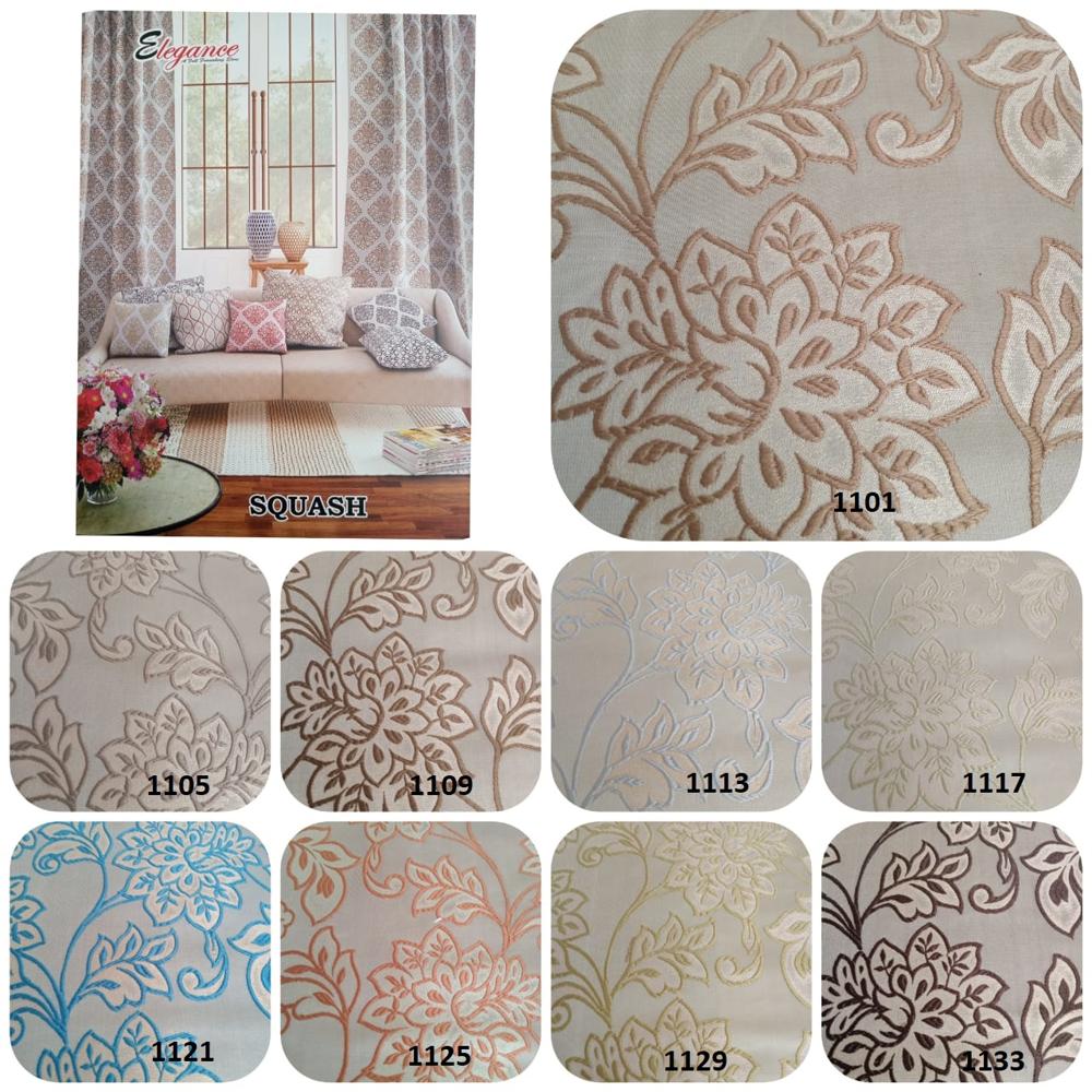 Curtain Fabric - 100% Polyester, 48" Width, Multi Color, Woven Texture, Jacquard Style, Weight 270 | Ideal For Houses, Offices, Restaurants, Bars, Cafes, Hotels