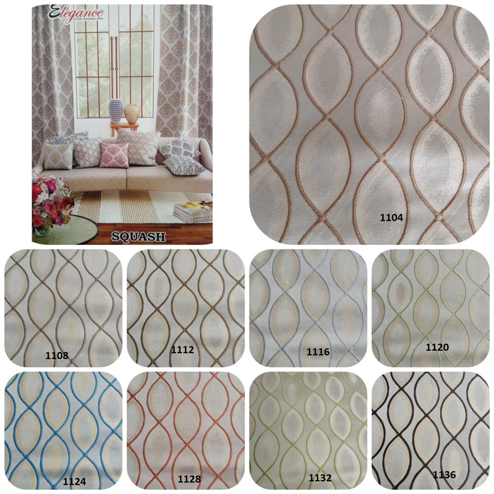 Curtain Fabric - 100% Polyester, 48" Width, Multi Color, Woven Texture, Jacquard Style, Weight 270 | Ideal For Houses, Offices, Restaurants, Bars, Cafes, Hotels