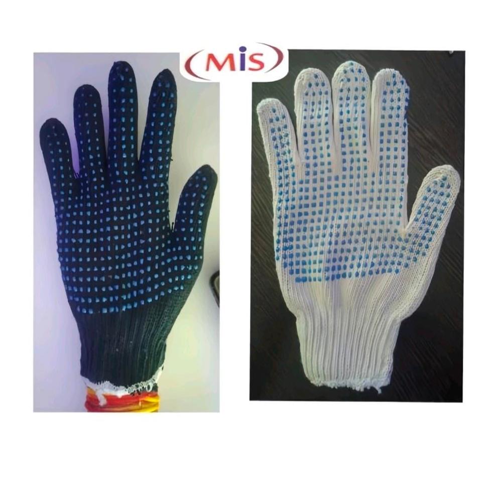 Dotted Hand Gloves - Color: Blue