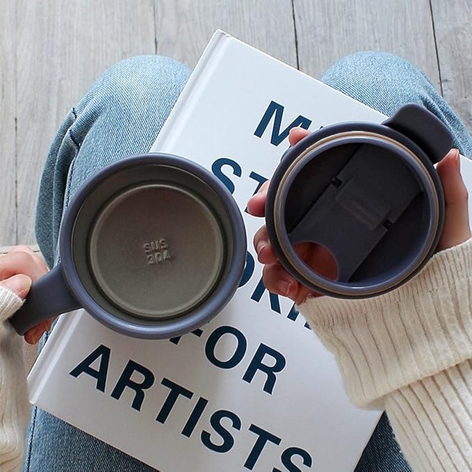 Stainless Steel Thermal Insulated Coffee Mug with Lid (SS-311)