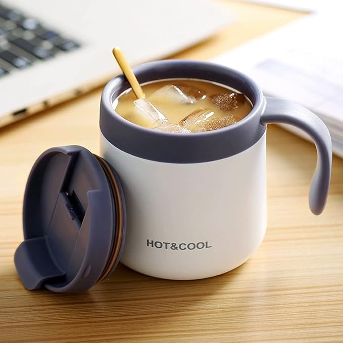 Stainless Steel Thermal Insulated Coffee Mug with Lid (SS-311)