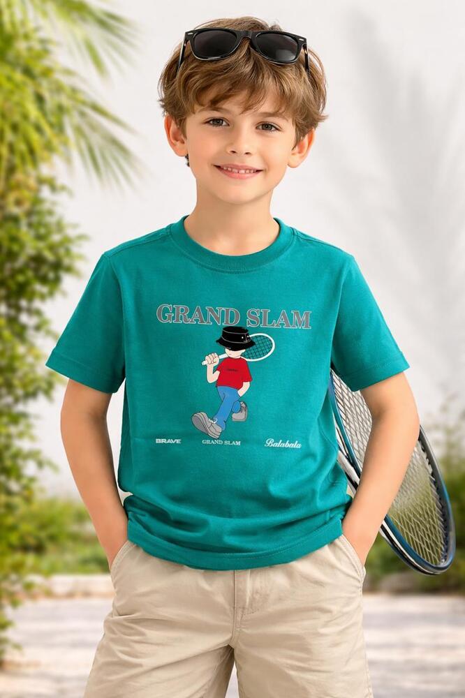 Boys Color Printing T-Shirt