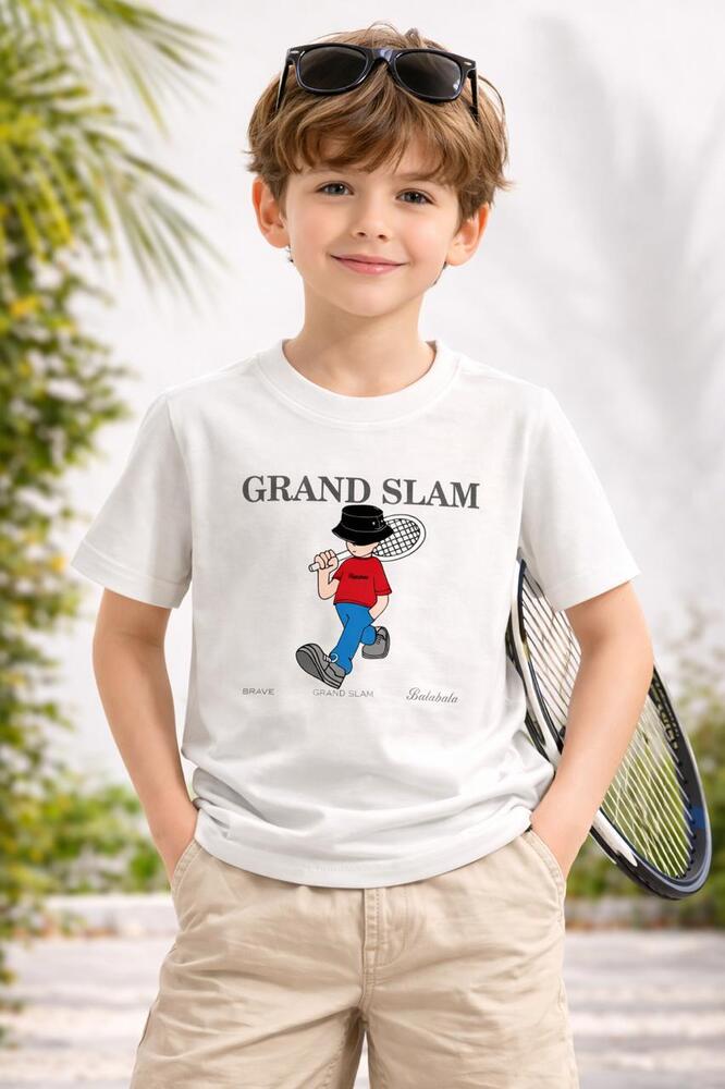 Boys Round Neck T-Shirt