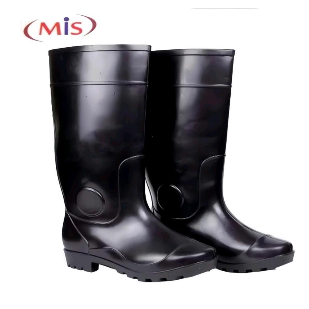 Pvc Safety Gumboots - Color: Black