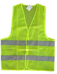 Reflective Safety Jacket - Color: Orange