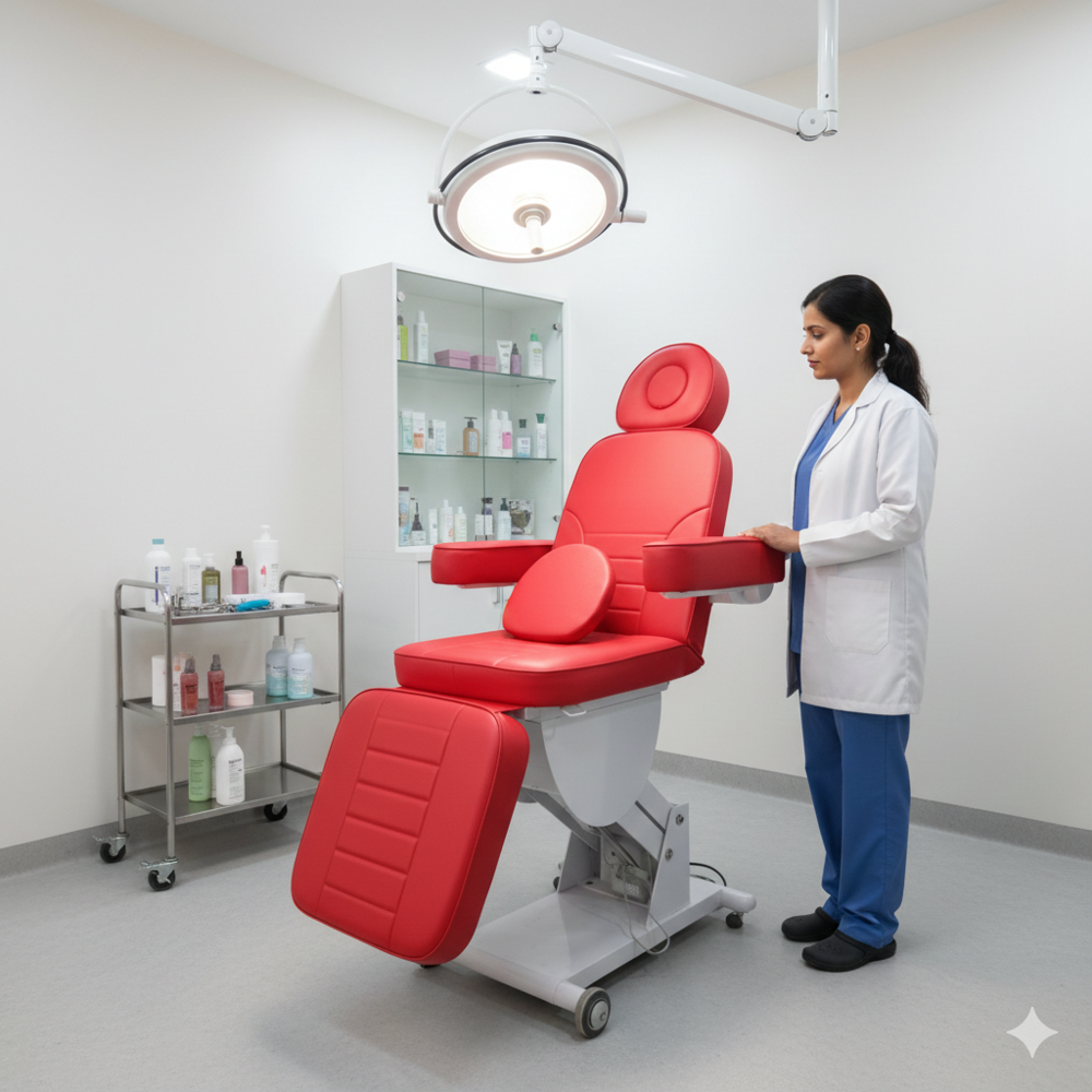 Hair treatment chair
