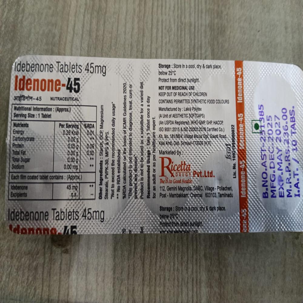 Idenone-45 Tablets