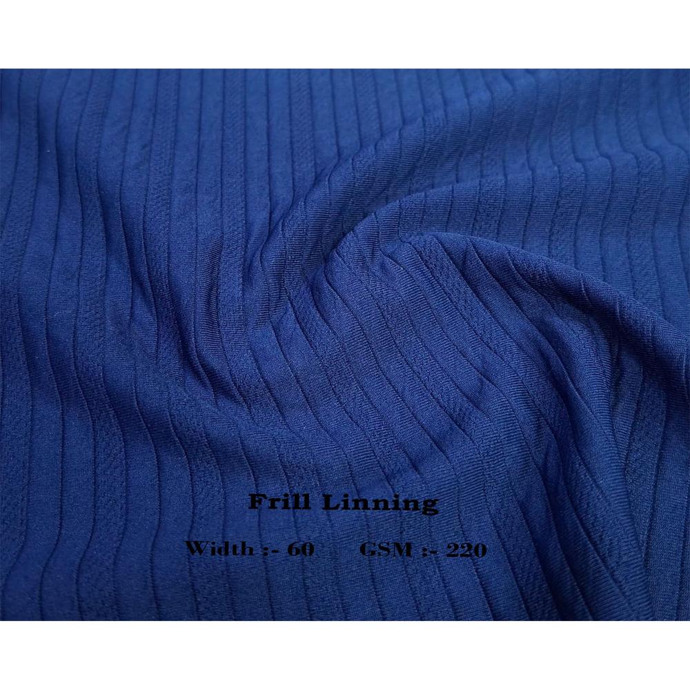 Frill Linning Lycra Fabric