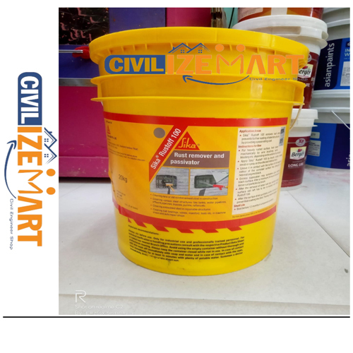 Sika Rustoff 100 Rust Remover Cum Passivator, 20kg
