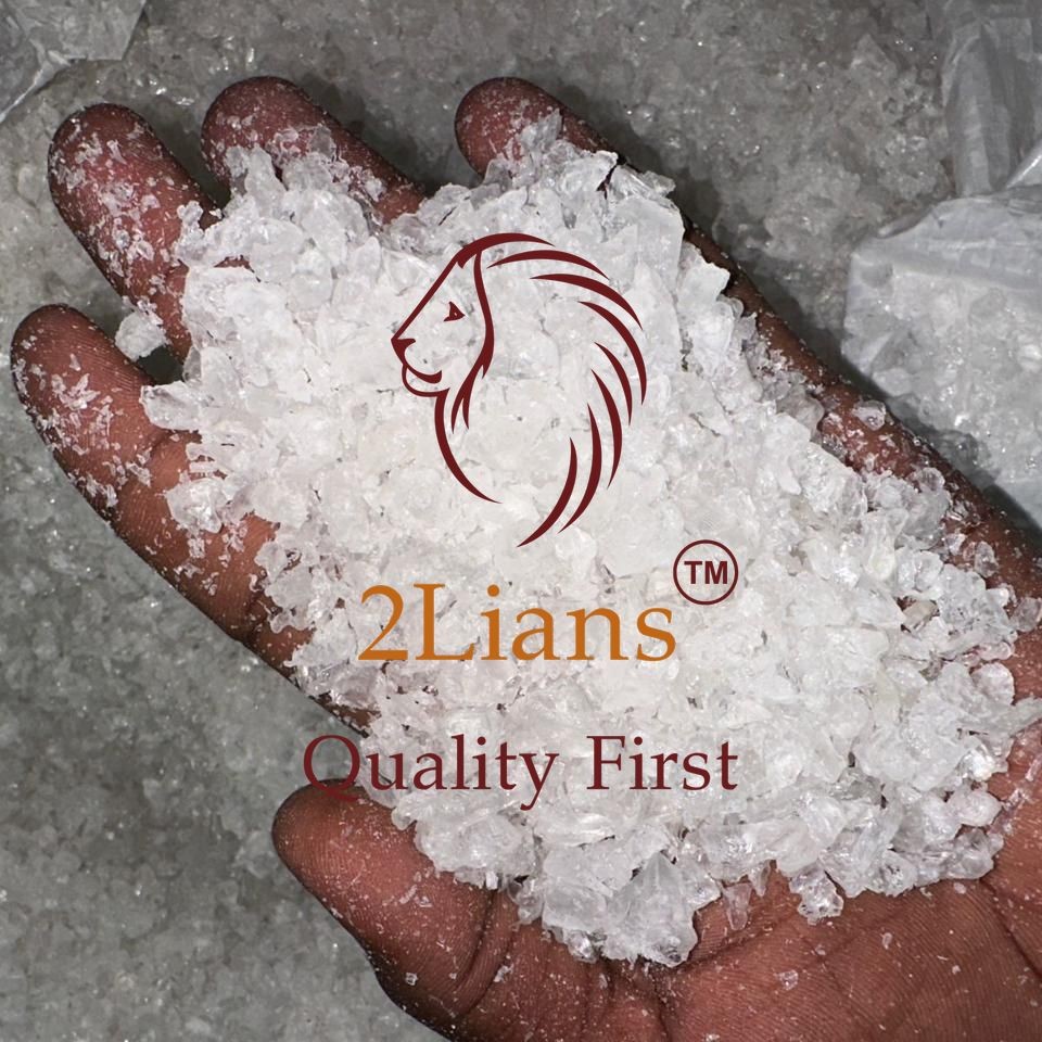 PC lump regrind transparent