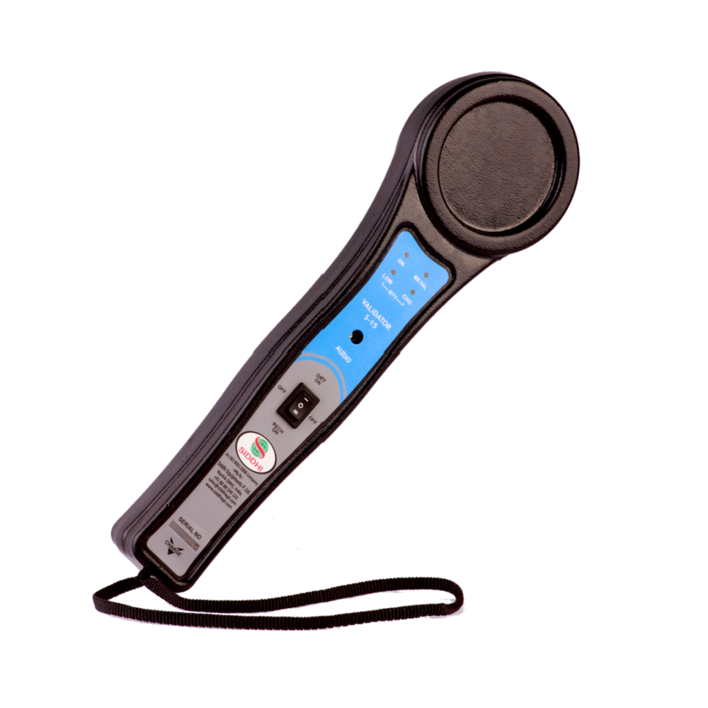 Hand Held Gold And Silver Detector - Color: Black