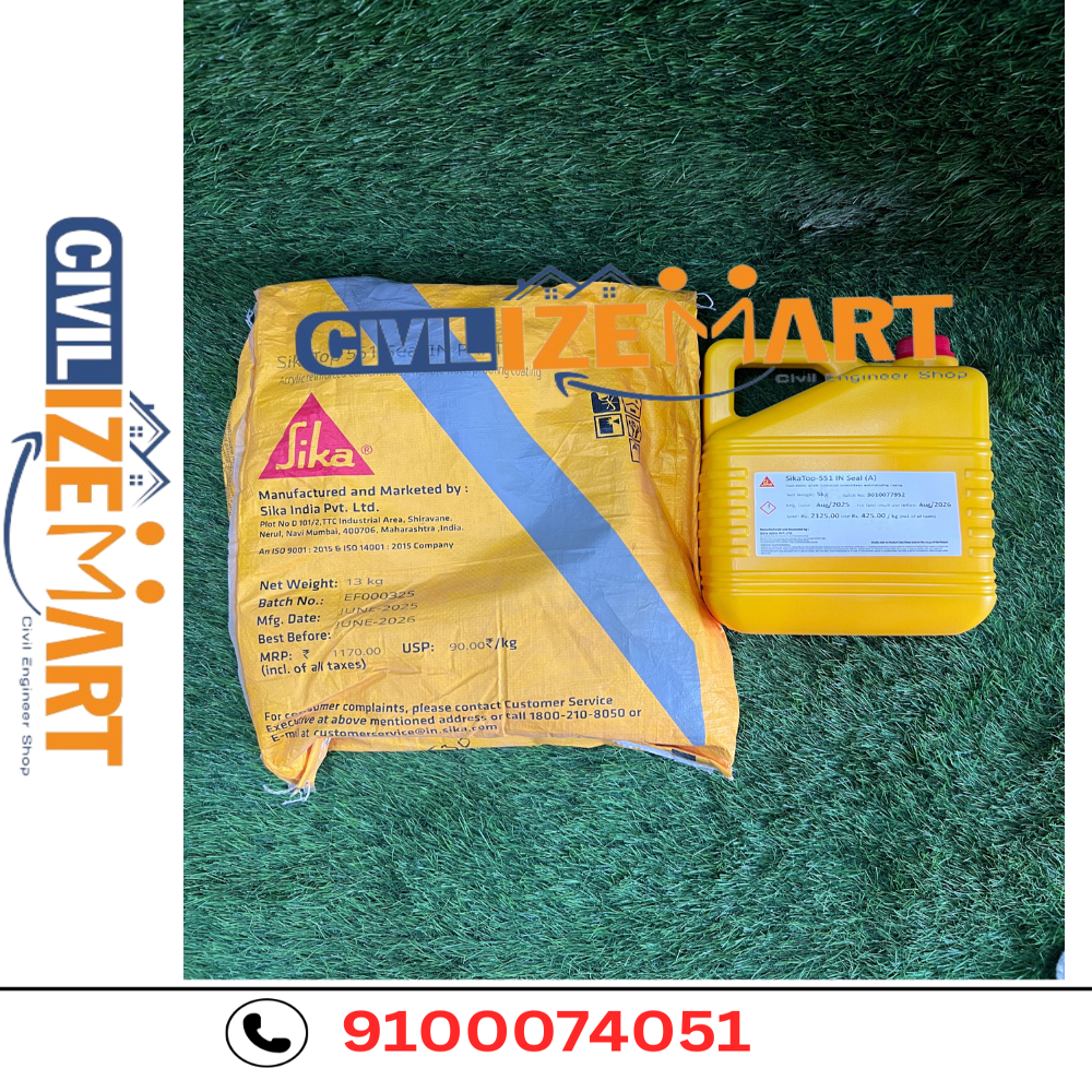 Sikatop-551 Seal Flexible Waterproofing, Concrete Protection