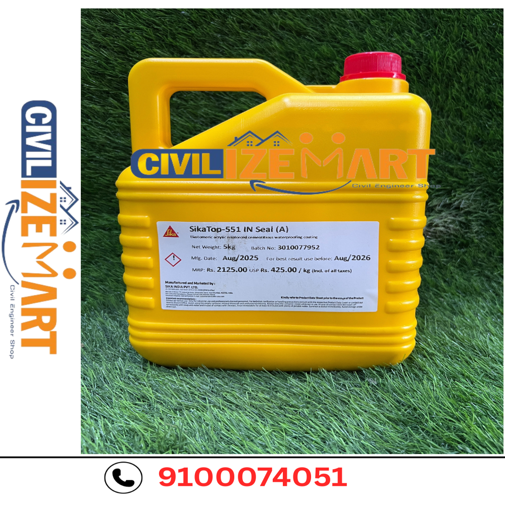 Sikatop-551 Seal Flexible Waterproofing, Concrete Protection