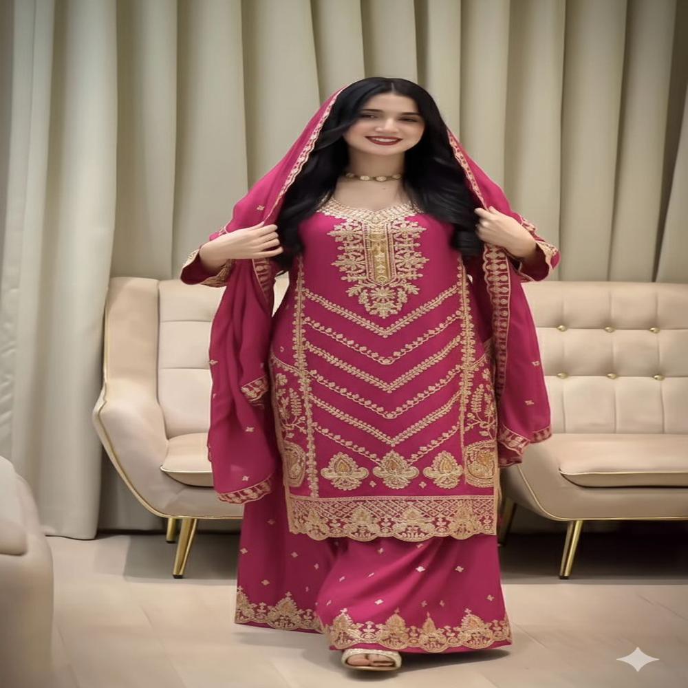 Heavy Embroidered Ethnic Long Kurti