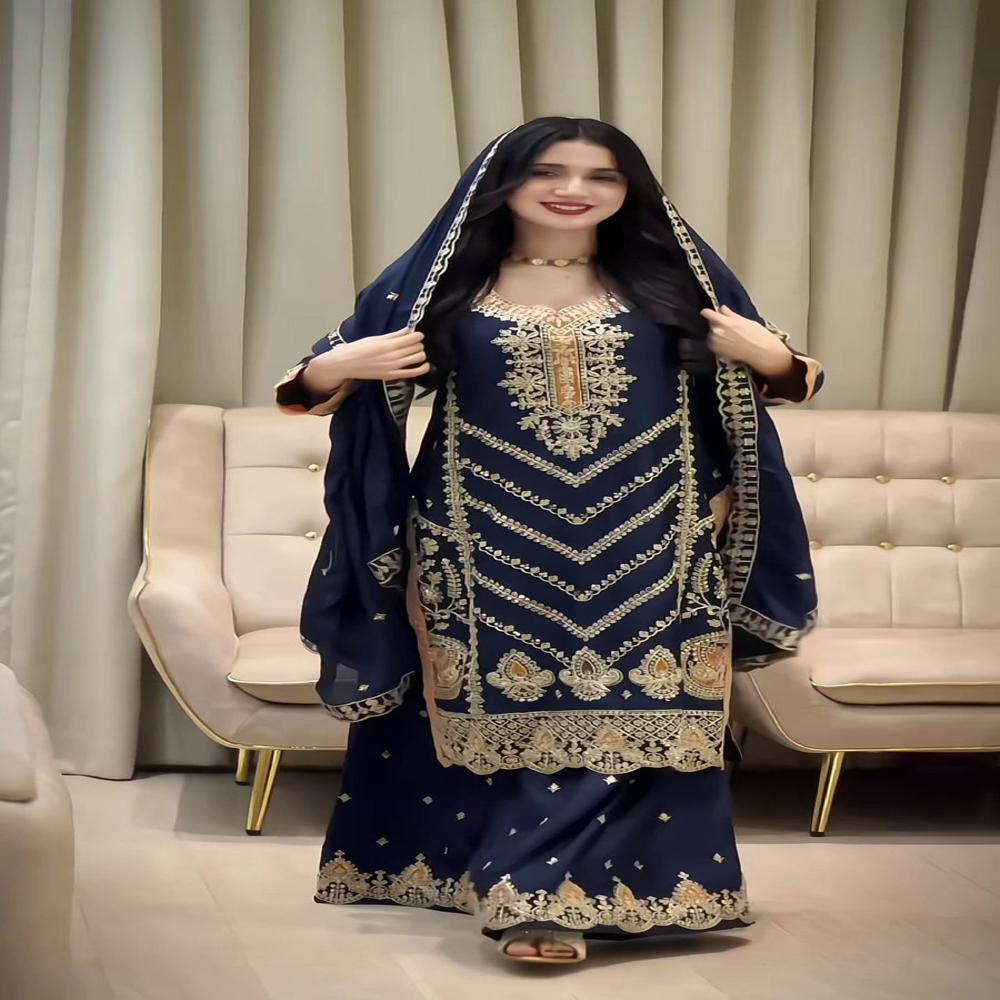 Heavy Embroidered Ethnic Long Kurti 