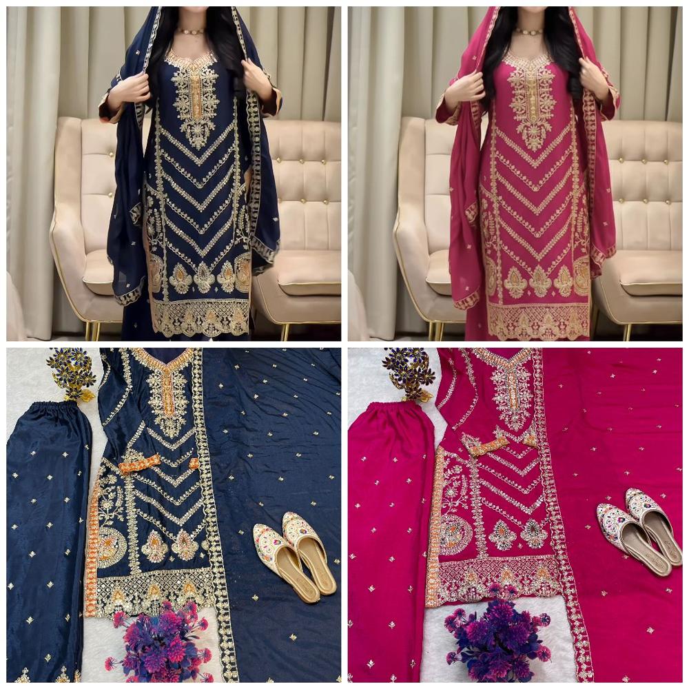 Heavy Embroidered Ethnic Long Kurti 