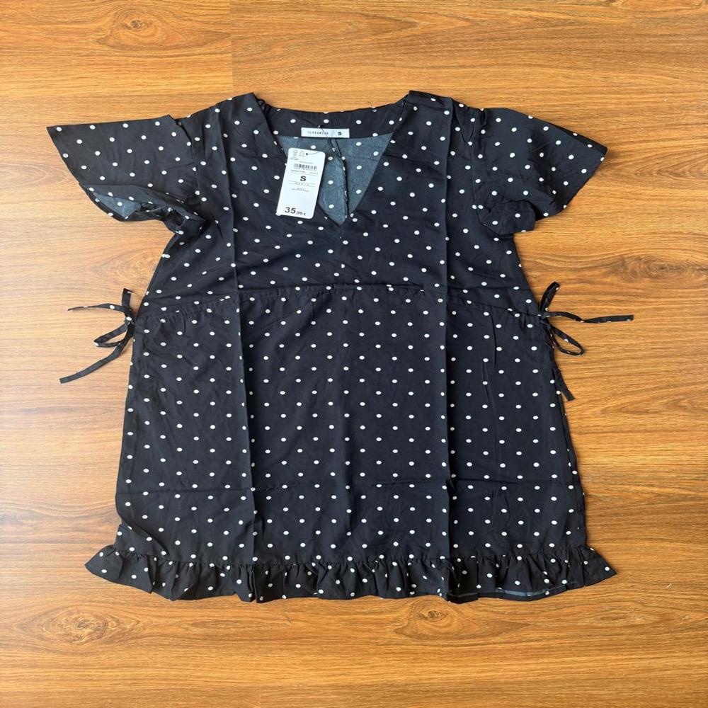 W13447 TERRANOVA Ladies Printed Woven Mini Dress