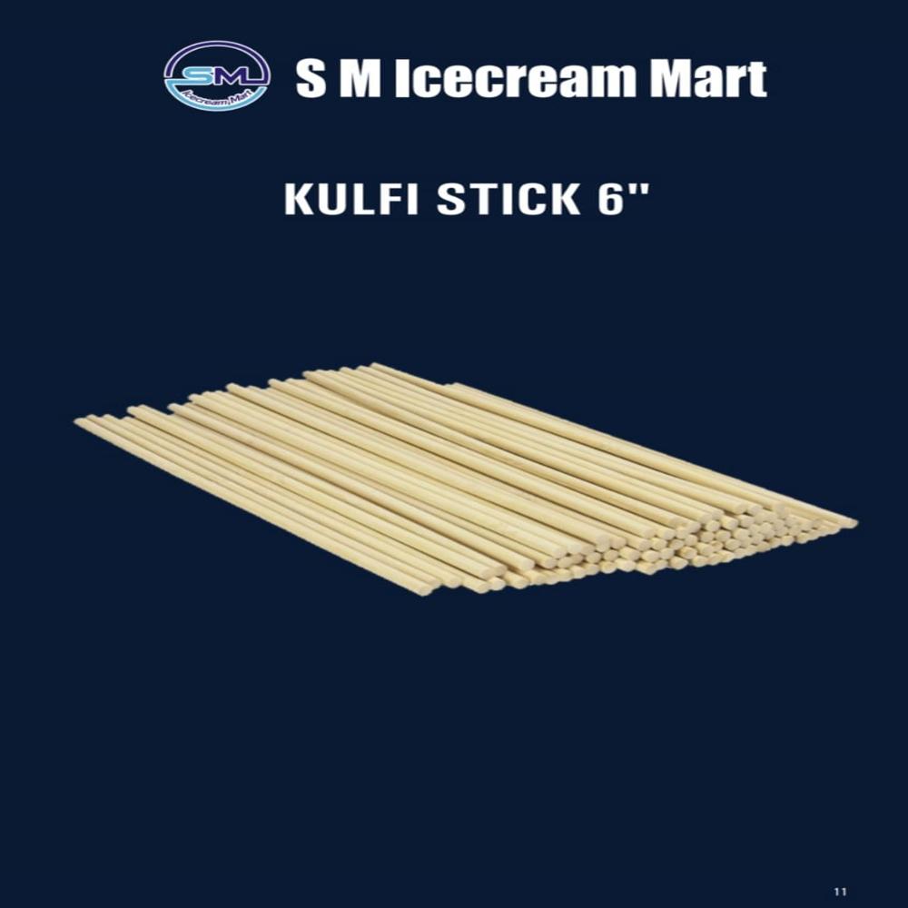 6inch Round Kulfi Stick