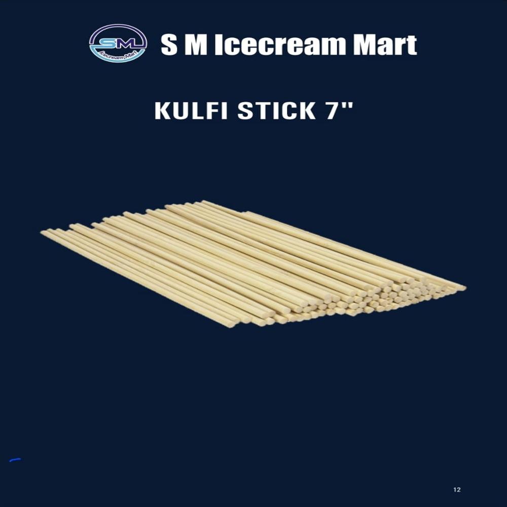 7inch Round Kulfi Stick