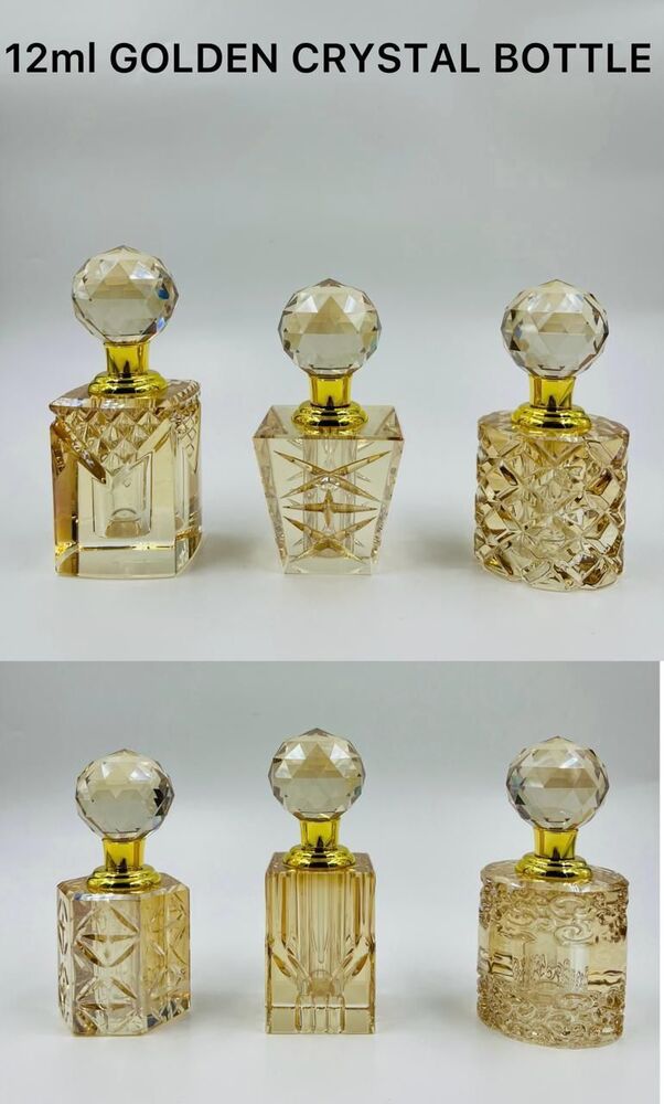 Crystal Attar Bottles - Capacity: 6 Milliliter (Ml)