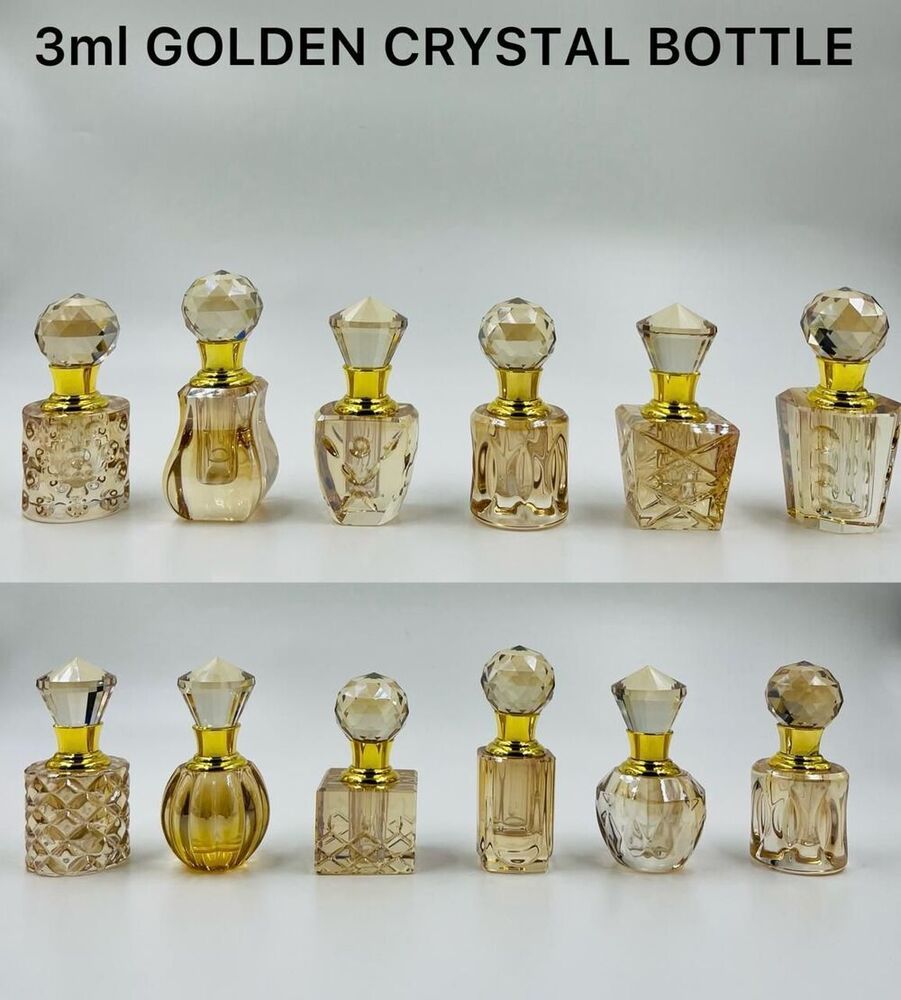 Crystal Attar Bottles - Capacity: 6 Milliliter (Ml)