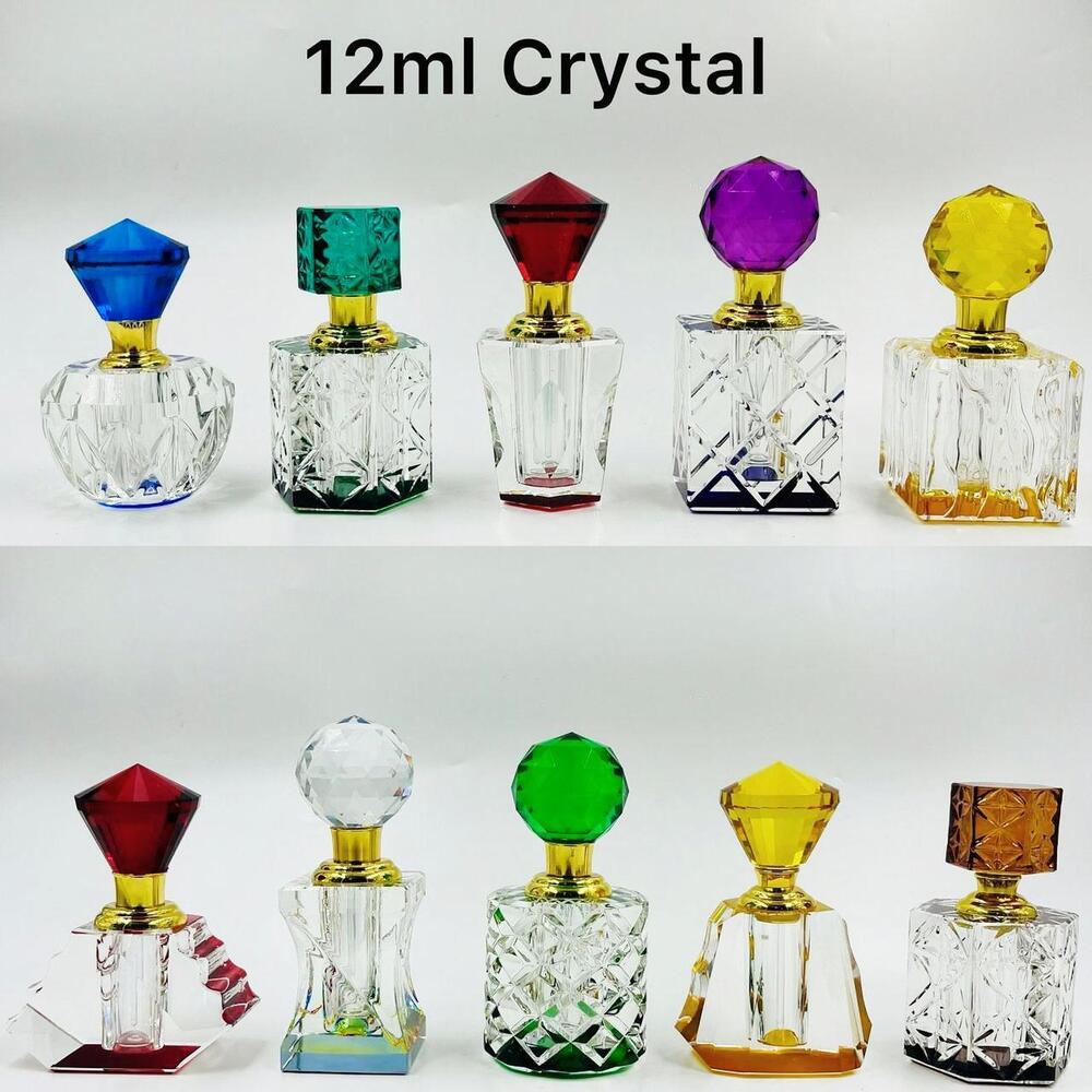 Crystal Attar Bottles - Capacity: 6 Milliliter (Ml)