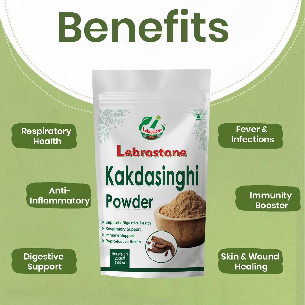 Lebrostone Kakdasinghi Powder | Respiratory Support, Digestive Aid & Immunity Booster|200g