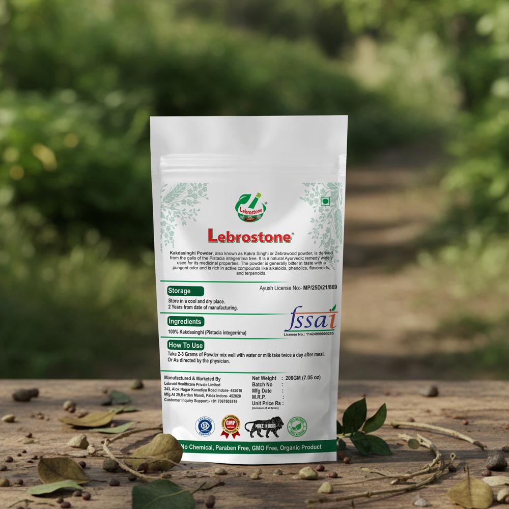 Lebrostone Kakdasinghi Powder | Respiratory Support, Digestive Aid & Immunity Booster|200g