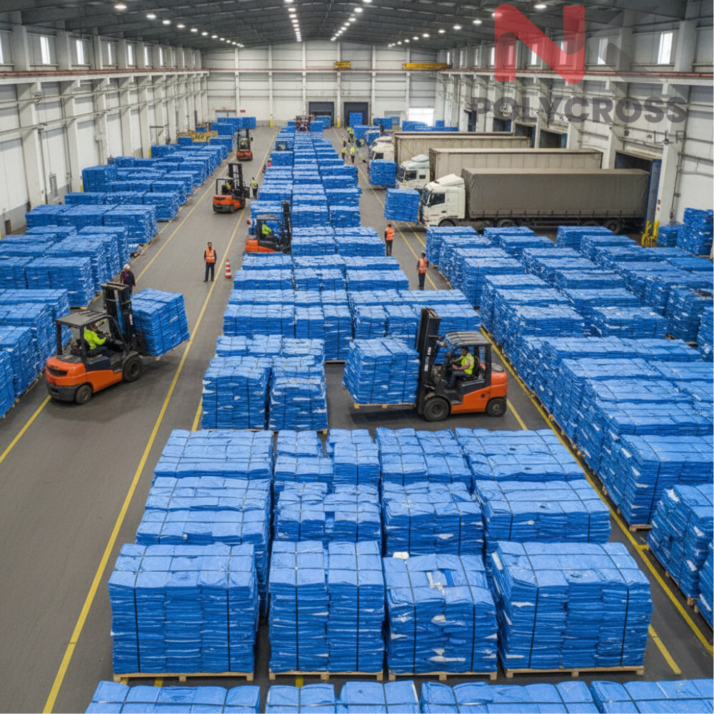 Wholesale Poly Cover - Color: Blue