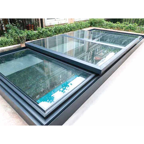 Glass Skylight Motorized