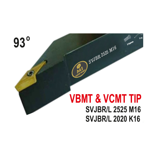 93 डिग्री VBMT और VCMT टिप टूल होल्डर