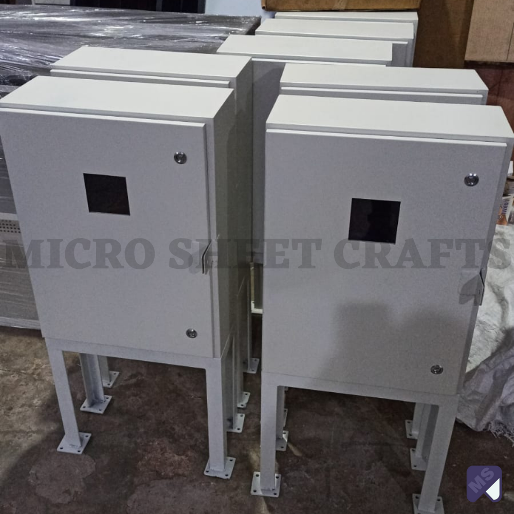 Sheet Metal Cabinets - Color: White