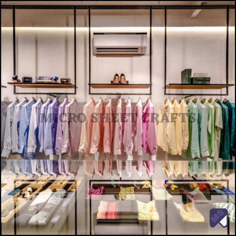 Garments Display Rack - Capacity: 150-200 Kg Per Layer