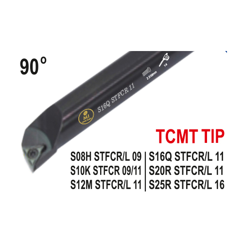 90 Degree TCMT Tip Boring Bar