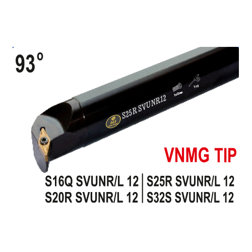 93 Degree VNMG Tip Boring Bar