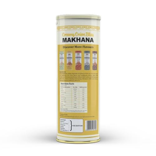 Snakiy Creamy Onion Roasted  Foxnut 77 gm