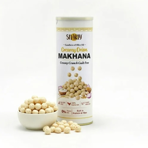 Snakiy Creamy Onion Roasted  Foxnut 77 gm