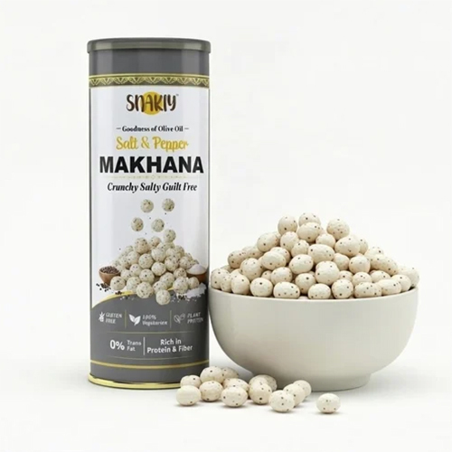 Snakiy Salt & Pepper Makhana 77 Gm