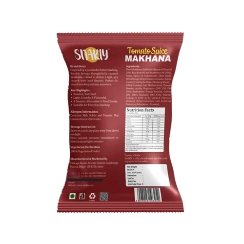 Tomato Spice Roasted  Makhana