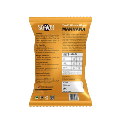 Noodles Masala Makhana