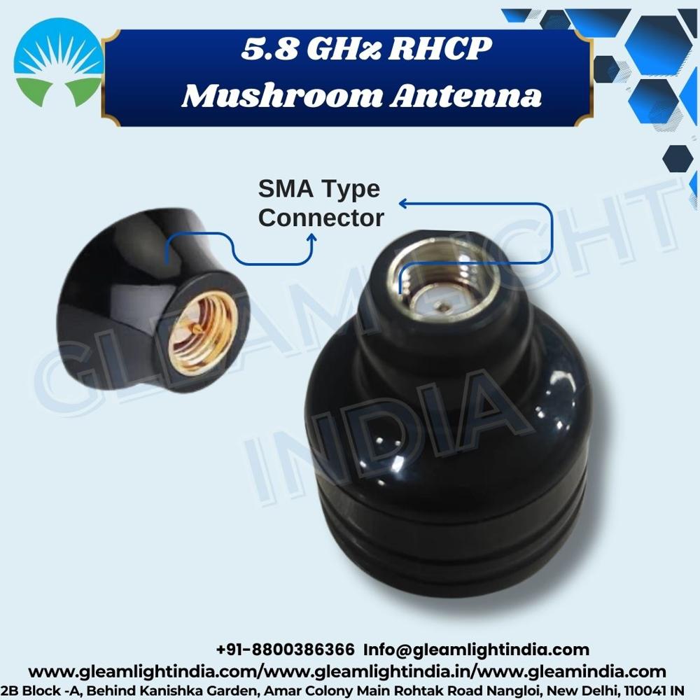 5.8 GHz RHCP Mushroom Antenna 