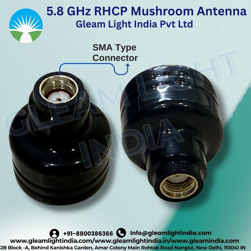 5.8 GHz RHCP Mushroom Antenna